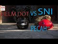 Viral Kyt DOT VS HELM SNI BIASA