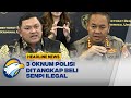 3 Oknum Polisi Ditangkap Beli S3npi Ilegal di Situs Online