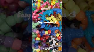 Easy Kandi Ideas #kandi #scenekid #scenecore #ponybeads #beads #bracelet #craftideas #scene