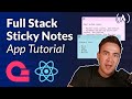 Fullstack Drag & Drop Notes App with React