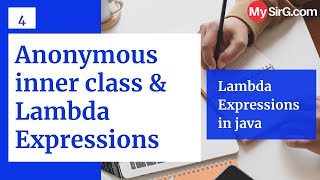 Anonymous Inner Class and Lambda Expression in Java | MySirG.com