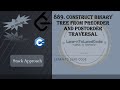Construct Binary Tree from Preorder and Postorder Traversal | Leetcode 889