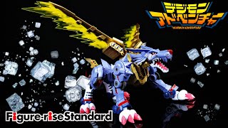 SHOKY REVIEWS PLAMO: Bandai Spirits FIGURE RISE AMPLIFIED DIGIMON ADVENTURE METAL GARURUMON