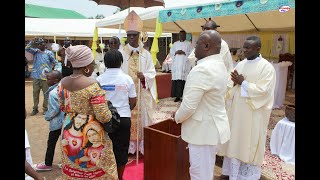 Messe d'action de grâce de Mgr Léonard KAKUDJI à la Paroisse Saint Paul, dimanche 25 février 2024