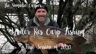 ***WINTER RES CARP FISHING*** | 2020 Kicks off To A Great Start! | The Nomadic Carper