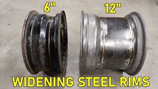 Widening Steel Rims - 6x6 Forwarder Ep.1