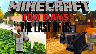 I Survived 100 Days in The Last of Us in Hardcore Minecraft