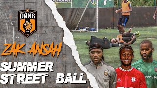 Zak Ansah vs Nathan Palmer | Summer Street Ball EP4 | SE DONS FT PRO FOOTBALLERS |