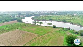 Kasalganga Aerial View l Mahud Village, Sangola (Solapur) l Kasalganga Foundation