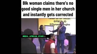 Woman claims there aren’t any single women in the church and pastor proves her wrong