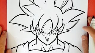 Cómo Dibujar A Goku Ultra Instinto Perfecto Ultra Instinct