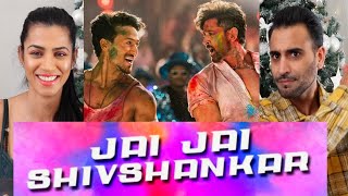JAI JAI SHIVSHANKAR Music Video REACTION! | War | Hrithik Roshan | Tiger Shroff