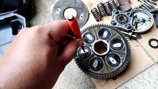 How To Tmx 155 CLUTCH DAMPER & LINING REPLACEMENT