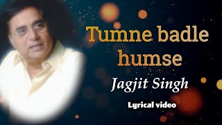 Jagjit Singh | Tumne Badle Humse -Lyrical | Jagjit singh evergreen ghazal