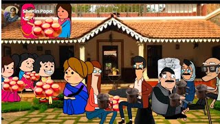 டீ பார்ட்டி நிகழ்ச்சியில் ஒரே ☕ 🍰ஜாலி /Tea party /nettavalli comedy/Tamil cartoon/kanyakumari