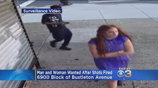 Man, Woman Wanted After Shots Fired Incident On Bustleton Ave.
