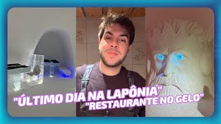 🟣 ÚLTIMA DIA NA LAPÔNIA • PASSEIO PELA CIDADE • RESTAURANTE DE GELO