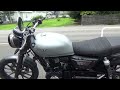 41102 honda gb350s stock exhaust sound walk around