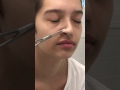 Model Ally gets her Nose, Tragus, and Rook piercing - adorable!