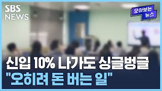 부총장까지 나서 가짜 신입생 모으기..대학들이 이렇게까지 하는 이유는? / SBS / 모아보는 뉴스