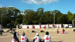 えぇもんひろめ隊　総踊り　ドリカム　　2011　姫路城応援フェス