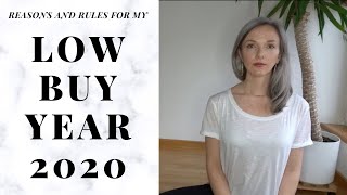 MY LOW BUY YEAR 2020 REASONS & RULES || LOW BUY CHALLENGE
