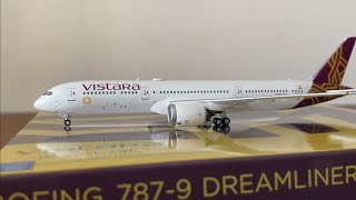 NG Models 1:400 Vistara Boeing 787-9