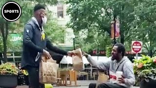 JuJu Smith-Schuster's Random Act Of Kindness Caught On