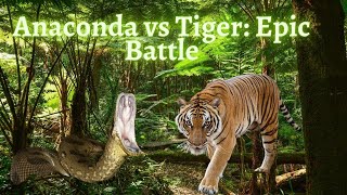 Anaconda vs Tiger: Epic Battle Between Big Cats and Big Snakes