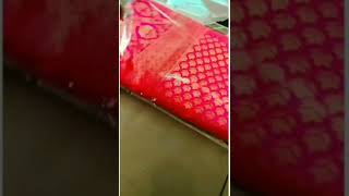 meesho unboxing pretty banarasi saree