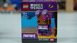 LEGO Fortnite 40728 Brite Bomber Brickheadz - LEGO Speed Build Review