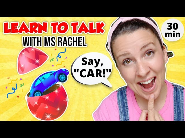 Learning With Ms Rachel Learn Words And Colors For Toddlers
