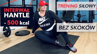 TRENING SIŁOWY Z HANTLAMI - ćwiczenia rzeźbiące z hantlami w domu - trening interwałowy - 