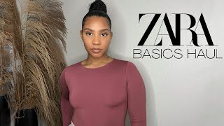 ZARA BASICS HAUL 2023 (Capsule Wardrobe Staples) | ZENEZ