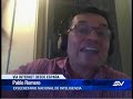 pablo romero habla desde españa para ecuavisa