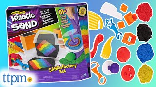 Kinetic Sand SANDisfactory Set from Spin Master Review!