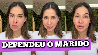 Maira Cardi se desculpa após Thiago Nigro compartilhar vídeo de feto