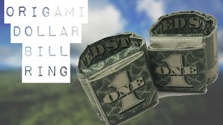 Tutorial: Origami Dollar Bill Ring