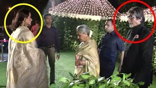 Amitabh Bachchan And Rekha Together At Ronnie Screwvala's Daughter Wedding Reception