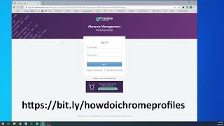 Sign in to and use AESOP (i.e. "Frontline Absence Management")