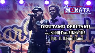 NEW MONATA - DERITAMU DERITAKU - SODIQ Feat NIKEN YRA