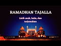 Lirik Ramadhan Tajalla Artinya - Muhajir Lamkaruna Ft. Sofiyah Al Maula