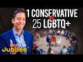 Michael Knowles vs 25 LGBTQ+ Activists | Surrounded