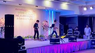 Atae singing You are the reason.#งานเกษียณ สน.พระโขนง 2020