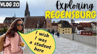 EXPLORING REGENSBURG - Another masterpiece from Bavaria | हिंदी VLOG | Life in Germany