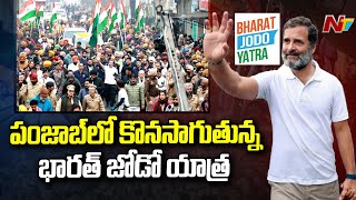 పంజాబ్ లో కొనసాగుతున్న కాంగ్రెస్ భారత్ జోడో యాత్ర | Bharat Jodo Yatra In Punjab | Ntv