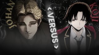 Johan Liebert vs Ayanokoji Kiyotaka | - Song: Narvent (Slowed) - My first ever full scale comparison