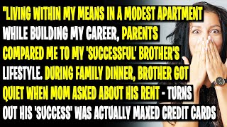 I Live in a Modest Apartment While Building My Career, Parents Compared Me to My Successful Brother