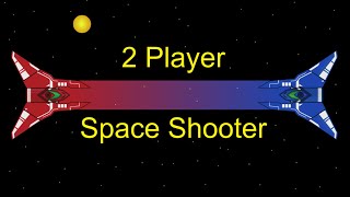 2 Player Space Shooter Game