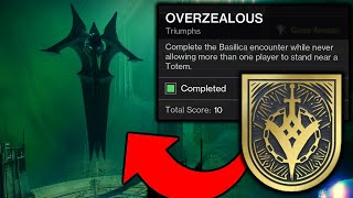 Broken KINGSLAYER Title Triumph Fixed!! (Overzealous Triumph Guide)